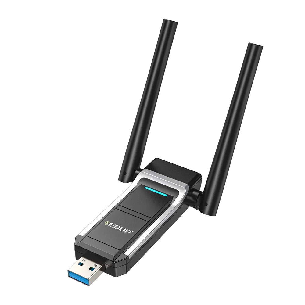 USB 3.0 Wifi Adapter Wifi Network Card Dual Band 5G/2.4GHz Wireless AC USB Adapter MU-MIMO for PC Desktop Laptop