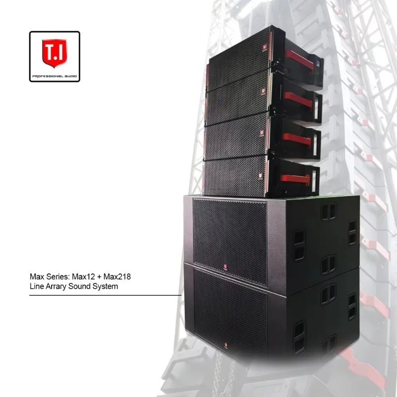 New Design Active Line Array Speaker Professional Audio Equipment for Outdoor Stage Wedding Concert Live Shows