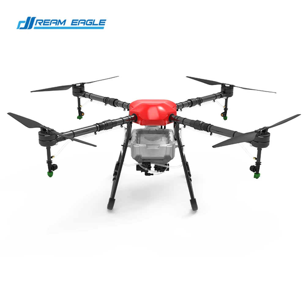 Dreameagle X4-10S quadcopter 10kg agricultural spraying drone frame 10L water tank quad copter spray drone