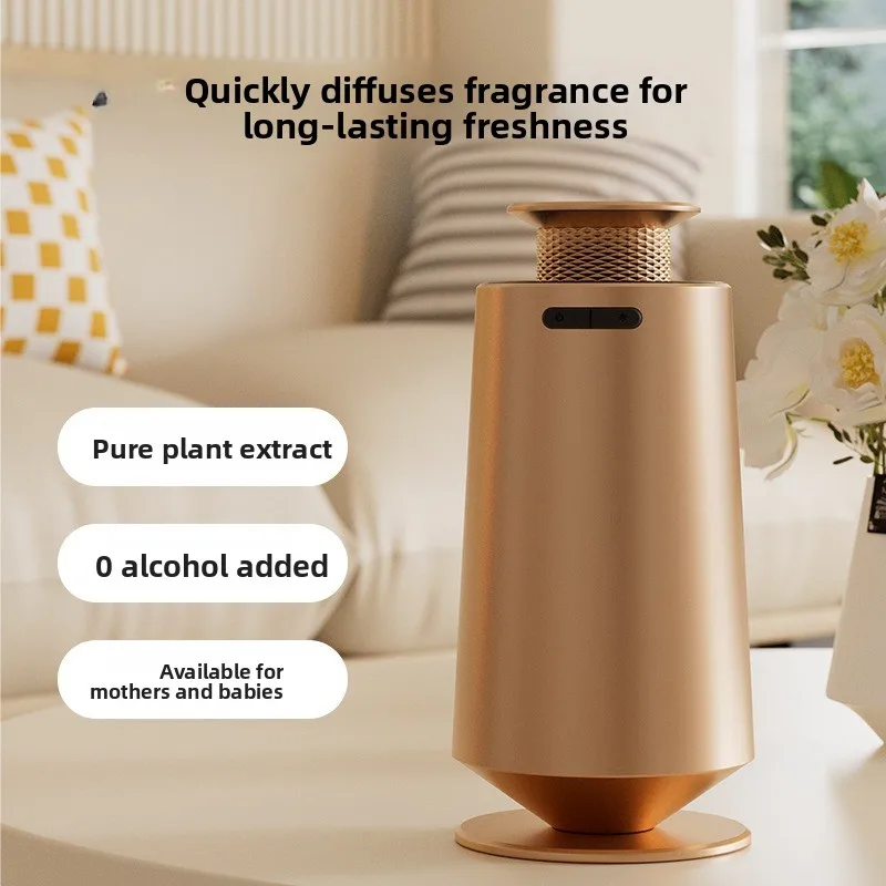 Two fluid desktop, aluminum alloy diffuser, built-in battery with colorful ambient light
