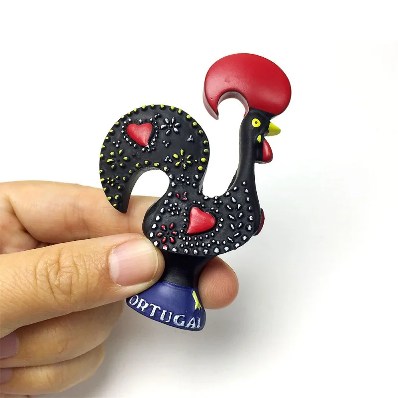 

3D Portugal Gallic Rooster Magnetic Art Craft - High-Value Creative 3D Home Decorations for Refrigerator