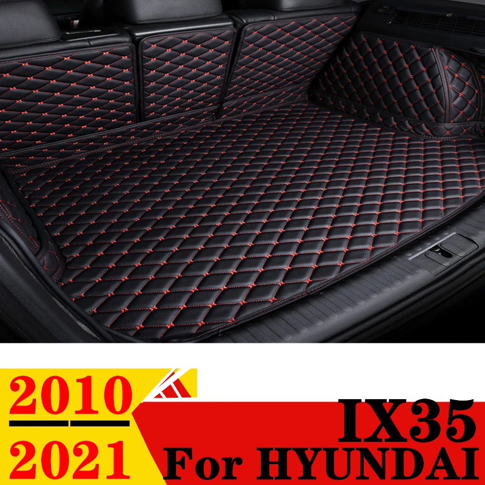 

Коврик в багажник автомобиля для HYUNDAI IX35 2021 2020 2019 2018 2017-2010, задняя крышка багажника, коврик, задний салон, детали автомобиля, коврик для багажника