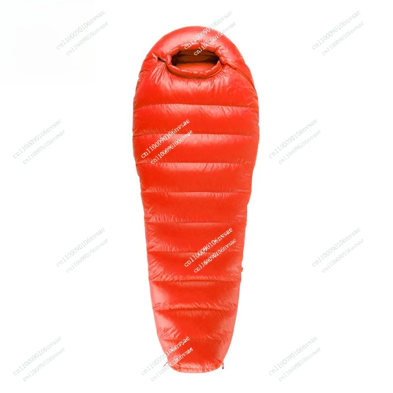 

Camping Feather Fleece Sleeping Bag Adult Camping Mountaineering Gear Portable