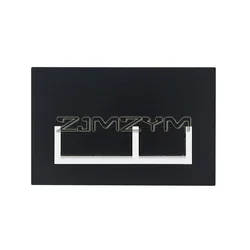 1pc Toilet Dual Flush Plate Water Tank Working Panel Toilet Accessories Concealed Switch Button For Bathroom przycisk spłuczki