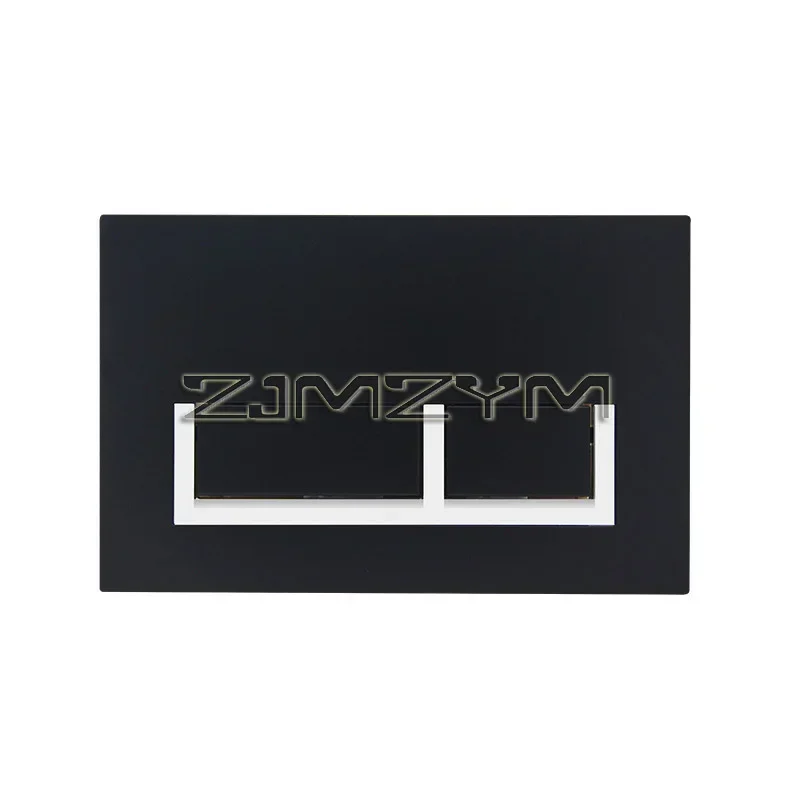 1pc Toilet Dual Flush Plate Water Tank Working Panel Toilet Accessories Concealed Switch Button For Bathroom przycisk spłuczki