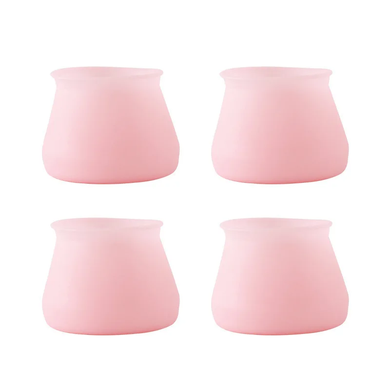 20PC Self-Adhesive Chair Leg Floor Protectors Non-Slip Silicone Furniture Pads Quiet Table Chair Foot Caps Felt Stool Leg Covers