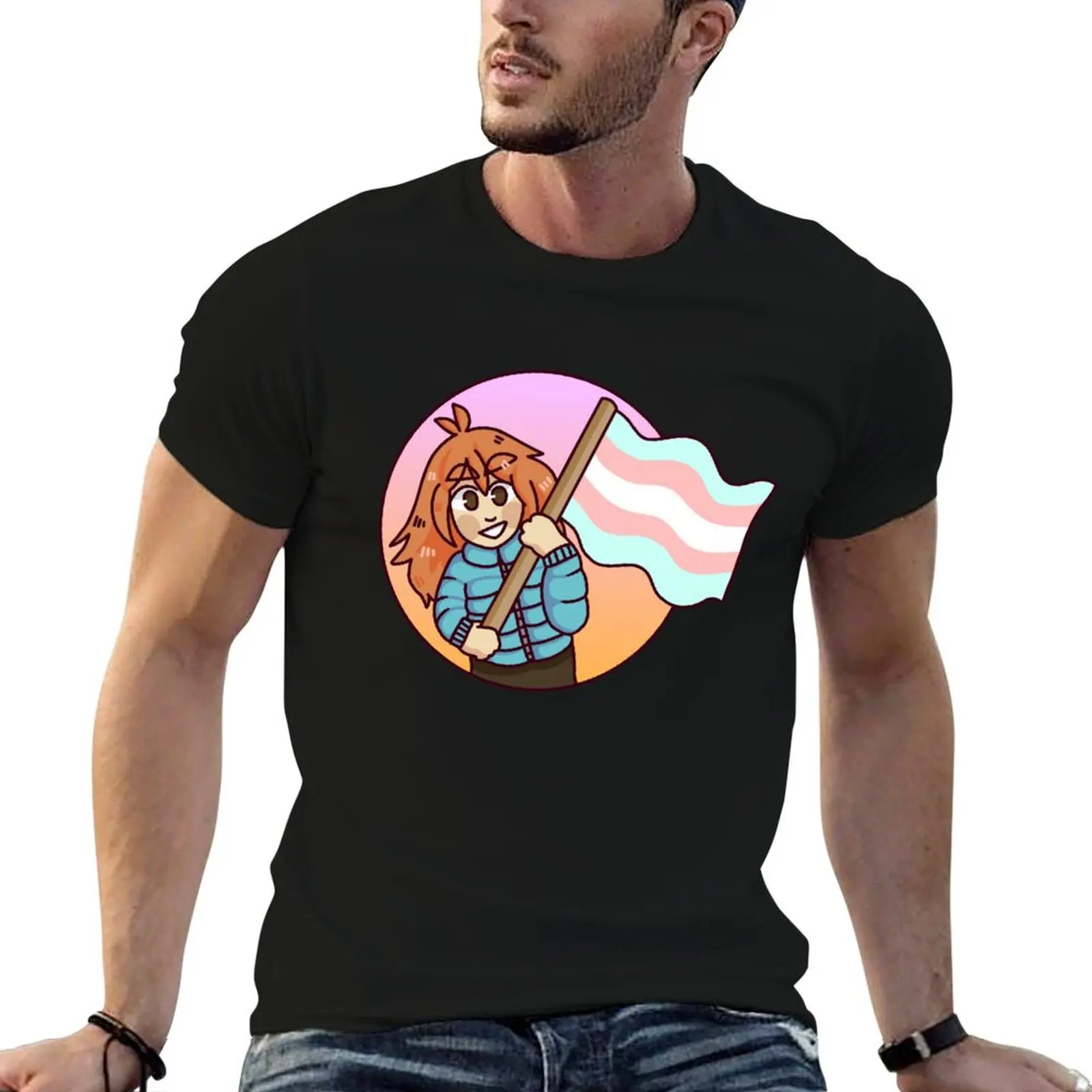 Madeline Trans Pride T-Shirt vintage graphic tee shirts graphic custom t shirt t shirts men