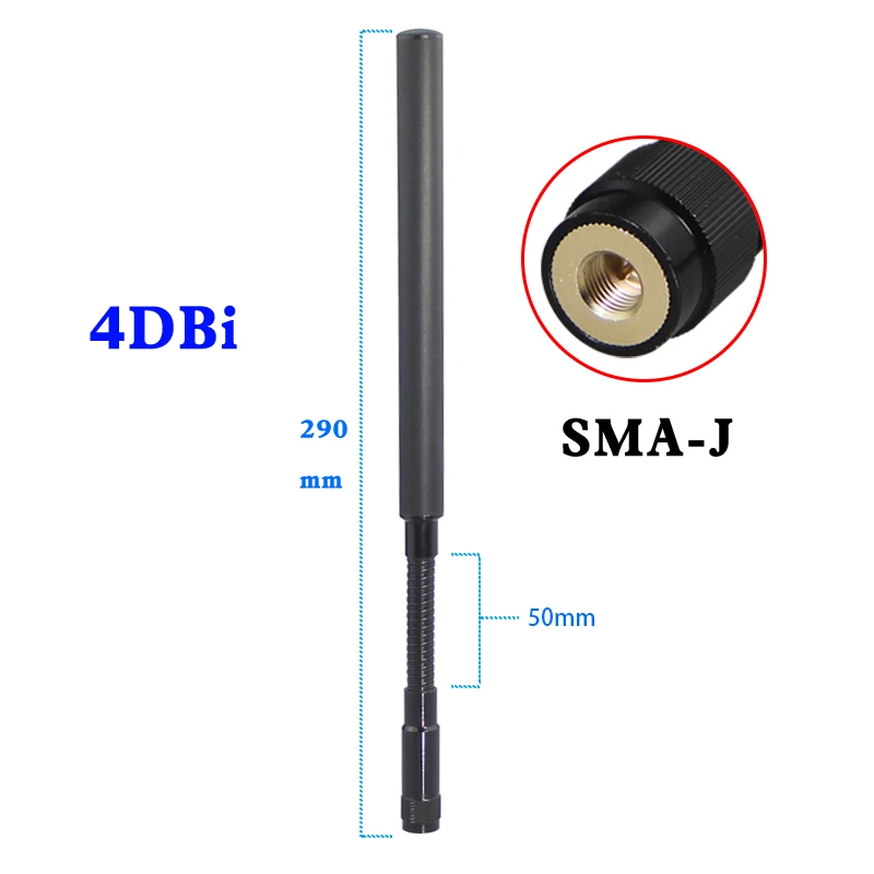 LORA antenna NB-IoT 800MHz 840-960MHz/868MHz 900MHz 915MHz/902-928MHz data transmission graph transmission gooseneck antenna