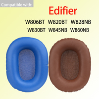 Universal Fit Earpads for Edifier W806BT W820BT W828NB Headphones W830BT W845NB W860NB Ear Pad Cushions Cover Replacement