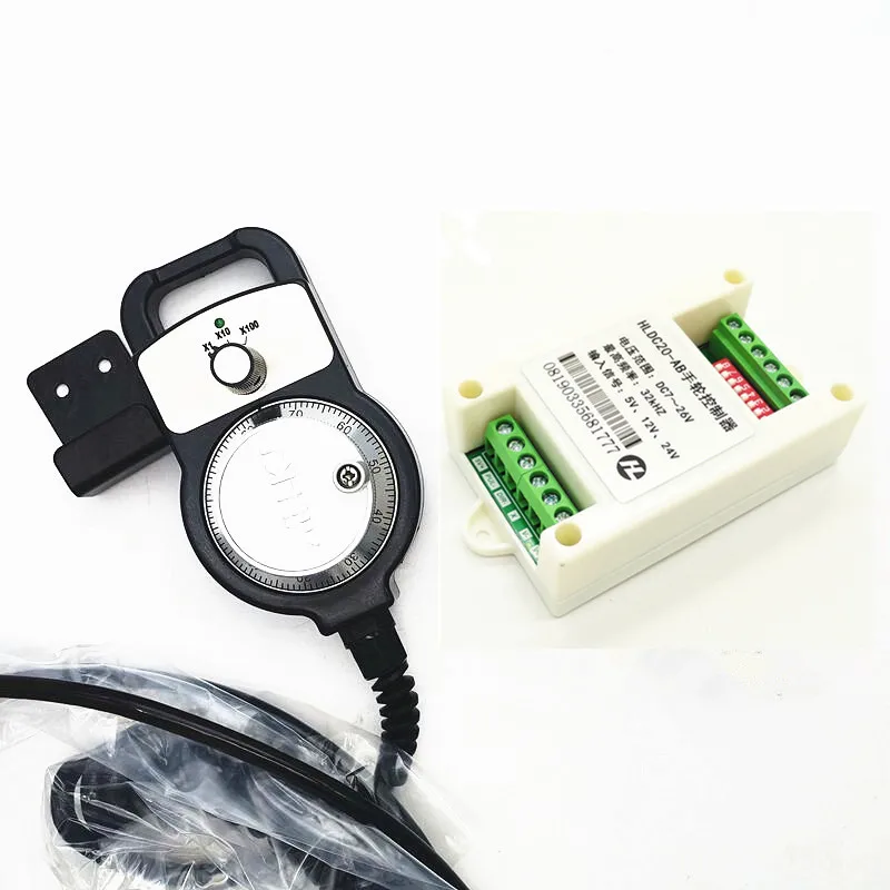 HLDC20-AB Electronic Handwheel Controller Pulse Direction Multiplier Stepping Servo Driver Stepping Motor PLC