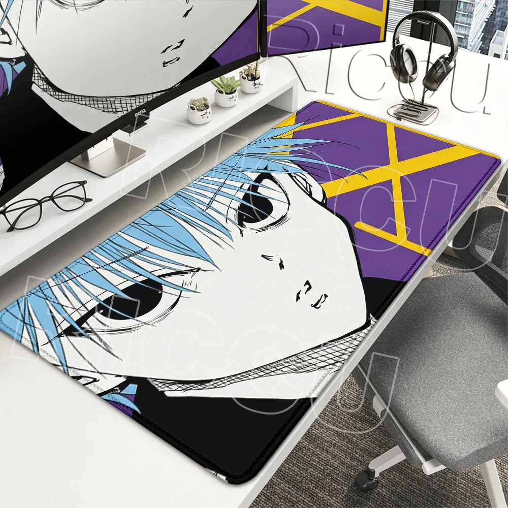 New Mouse Pads Gamer Computer Gaming Extended H-hunter x H-hunter Pattern Desk Mat Computer Keyboard Pads Laptop Japan Anime Rug