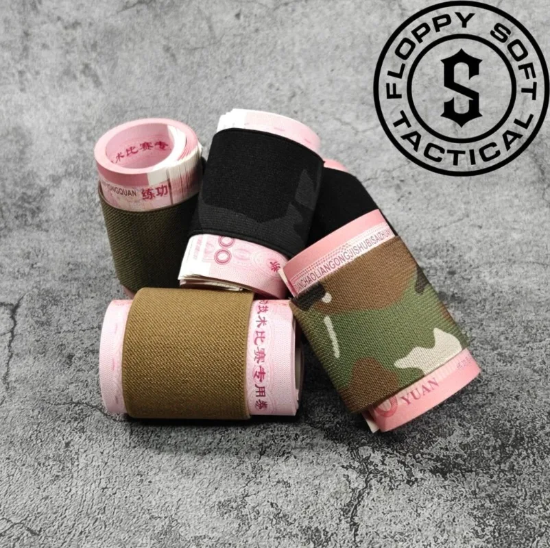 Elastic Money Band - Backing Strap for Organizing and Storing Cable Management Strips