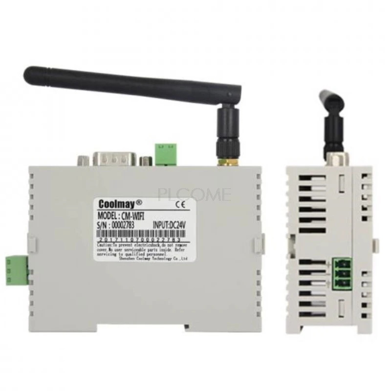 وحدة التحكم عن بعد PLC اللاسلكية RS232 RS485 إلى إيثرنت واي فاي للاتصالات PLC HMI