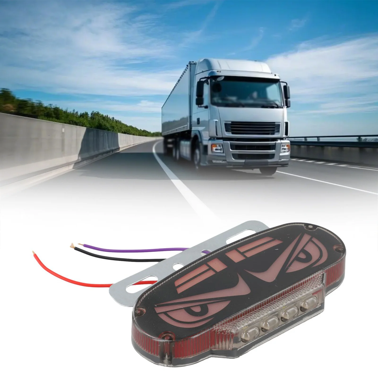 Bad Weather Conditions 24V LED for Truck Lights Waterproof Marker Lights 24V Bright for Truck Lights LED Marker Lights Modern