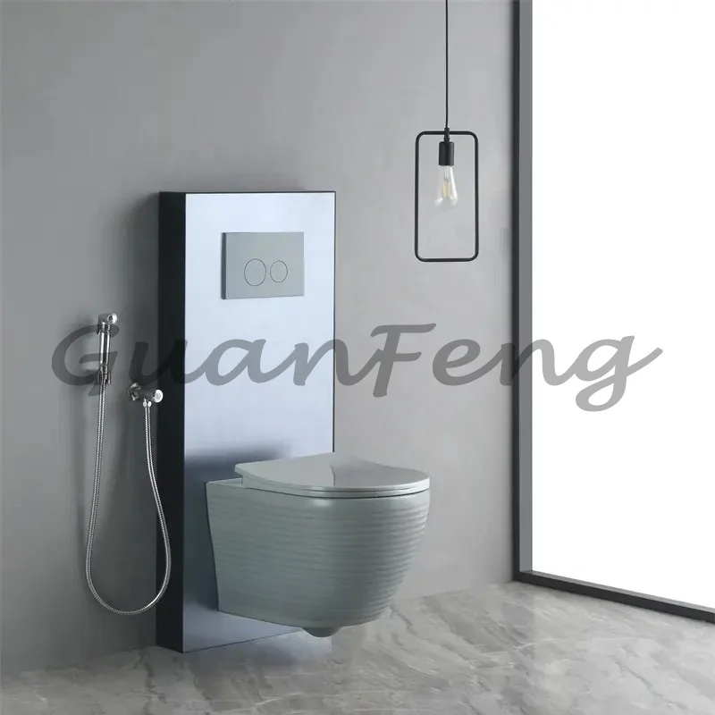 Wall-mounted Skilled in manufacturing ceramic sanitary ware Hanging Integrated bathroom Wall-mounted toilet