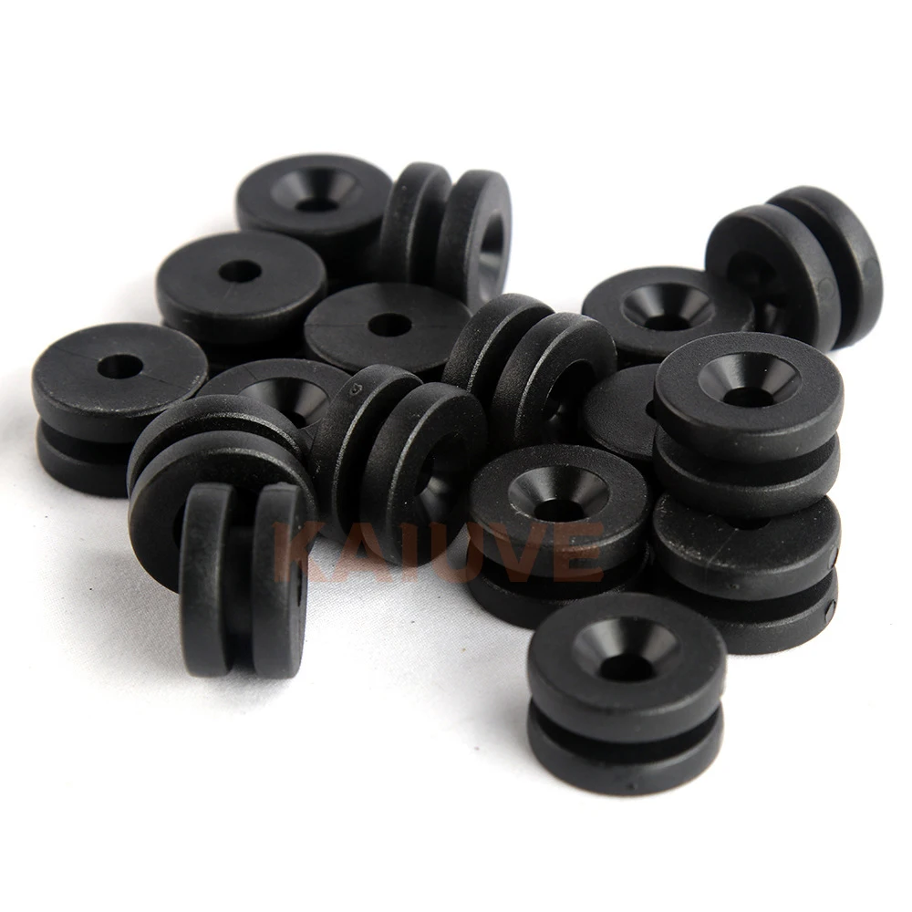 4PCS Universal Motorcycle Rear Luggage Case Tail Top Box Helmet Trunk Bracket Base Plate Bushing Pad Buckle Spacers Motor Access