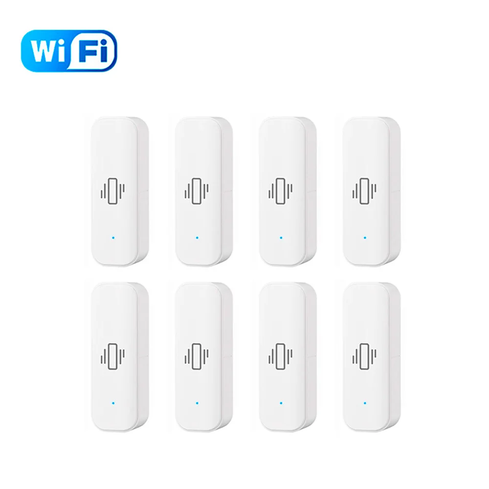 Tuya WiFi/Zigbee Smart Vibration Sensor Home Security Schutz Smartlife App Echtzeit Remote Monitor Alarm Benachrichtigung