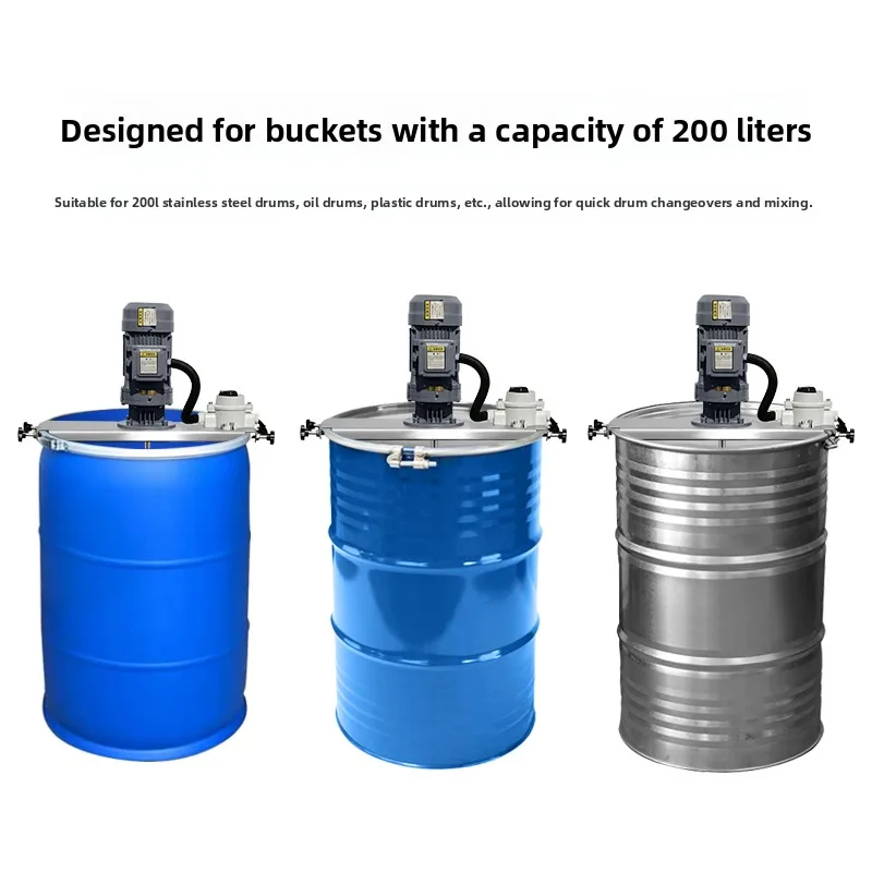 LMM drum-type electric mixer dispersion and mixing equipment