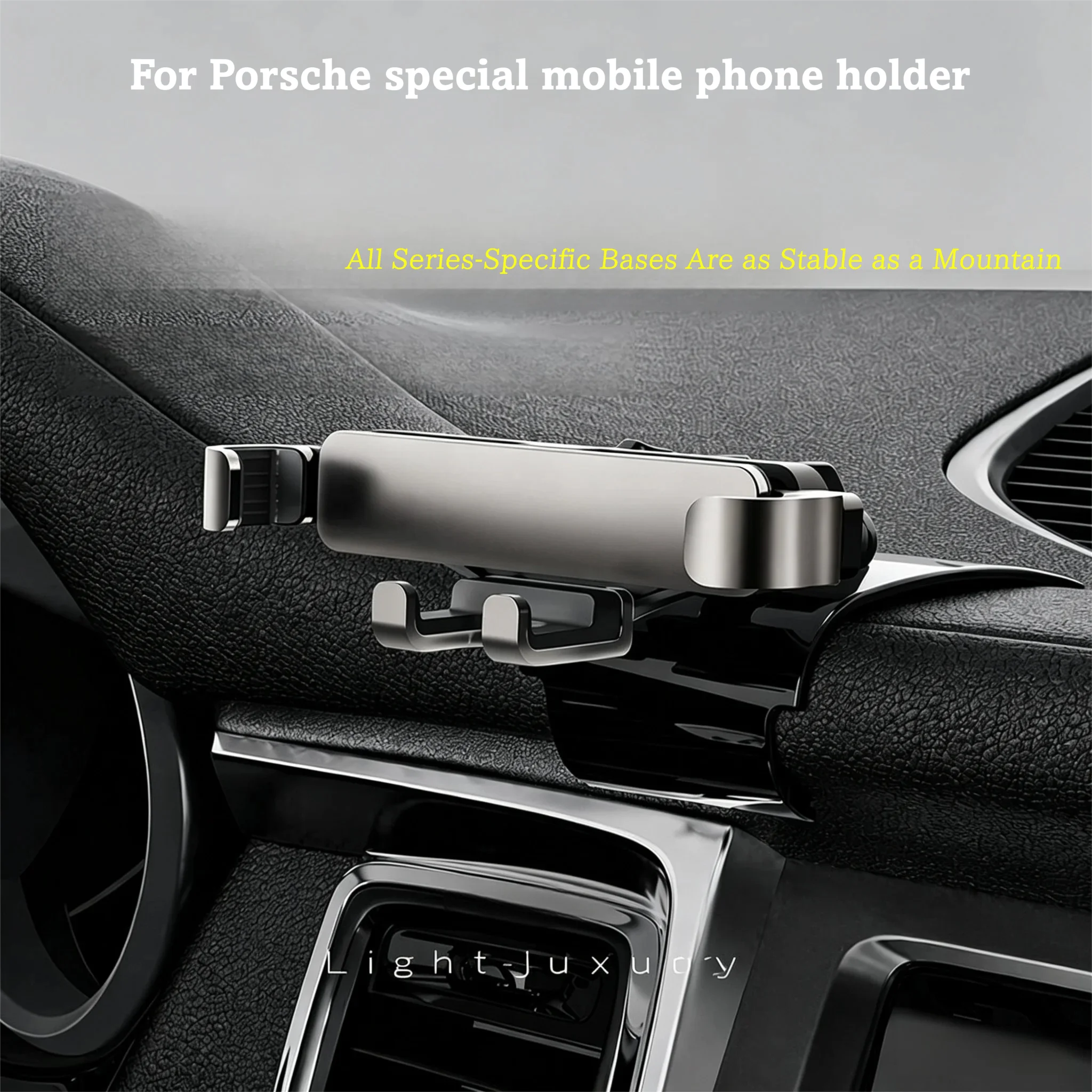 Suporte para Telefone de Carro para Porsche Cayenne Macan Panamera 718 911, Suporte de Navegação para Ventilação, Acessórios Internos