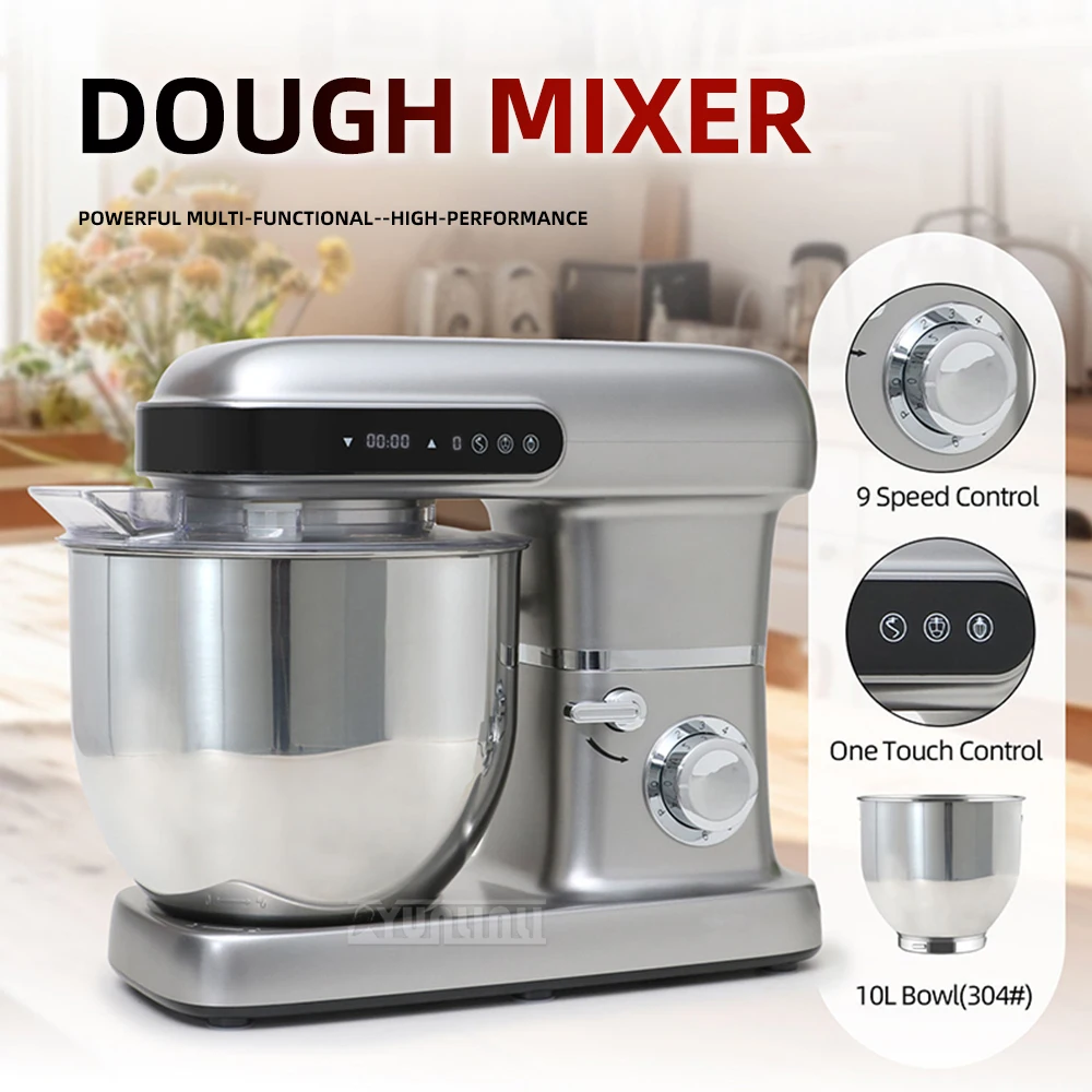 SM-A02 Kitchen Chef Machine 10L with Noodle Blender - Efficient Kneading Blender for Home Use