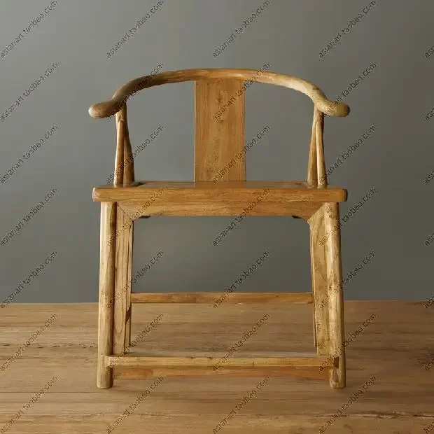 Silla de comedor Sillón Palacio de madera maciza