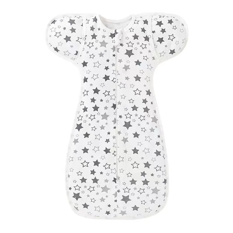 ربطة عنق للأطفال حديثي الولادة مضادة للبداية، حقيبة تغيير حفاضات صيفية رقيقة من القطن الناعم #1