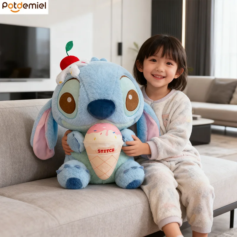 

28/45 см стежка мороженое мягкие плюшевые игрушки милые плюшевые куклы мультфильм аниме подушка для объятий мягкие игрушки детские подарки на день рождения и Рождество