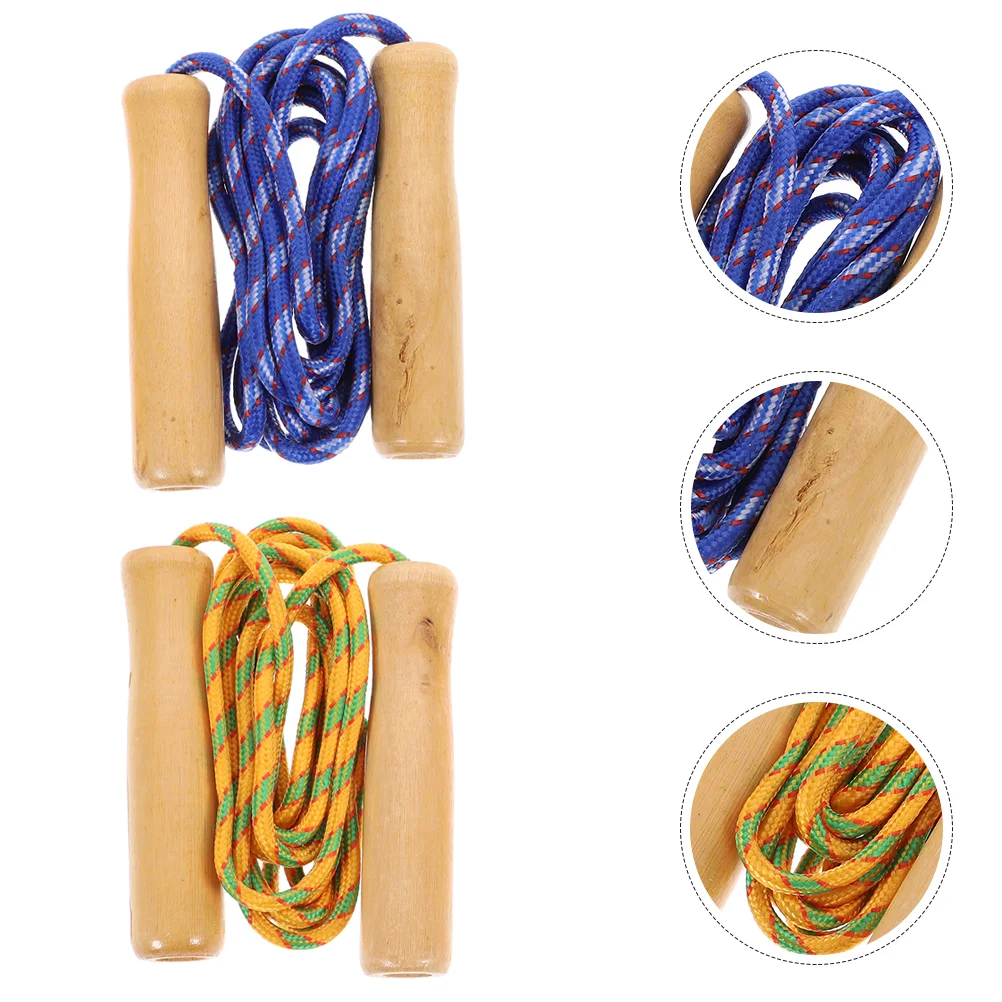 

6 Pcs Children's Fitness Skipping Rope Sports Hopping Exercise Jump for Workout Sporting Goods Home Bamboo Student