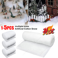 Thick Soft Snow Cover Create Enchanting Winter Landscapes Snow Carpet Realistic Appearance Artificial Cotton Snow for Boys Girls