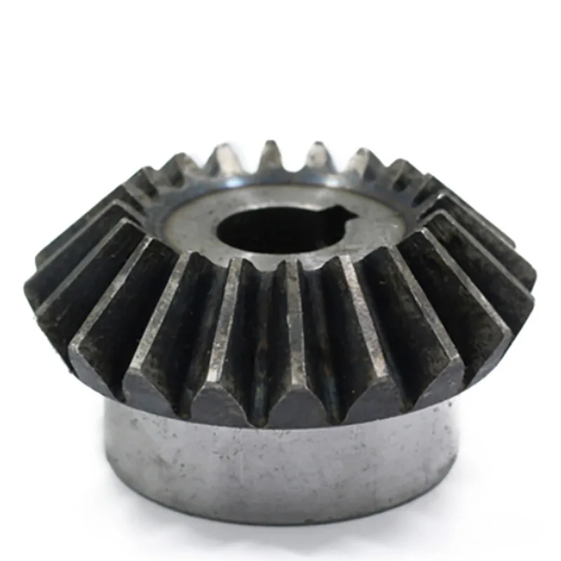 High Quality 1PCS 2Mod Bevel Gear 90 Degree 45# Steel Hard Tooth Surface 1:1 20T 25T 30Teeth with Hole Keyway CNC Machine