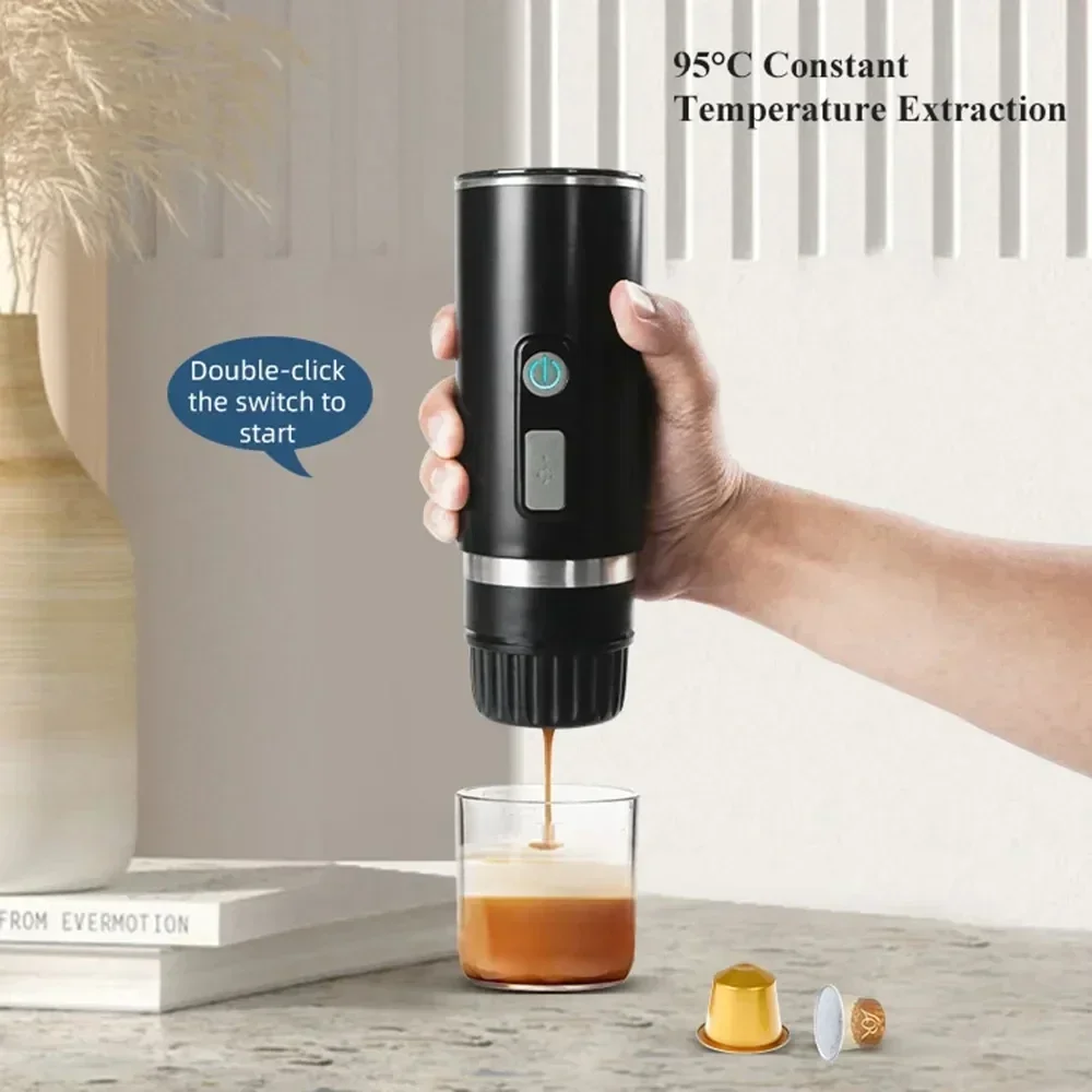 

Portable Full-Automatic Espresso Coffee Machine Mini For Large And Small Capsules