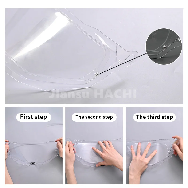 Untuk LS2 MX701 Speical Film Anti Kabut Visor Cadangan Asli EXPLORER Rally Helm Perisai Motocross Off-Road Moto Casco Aksesori