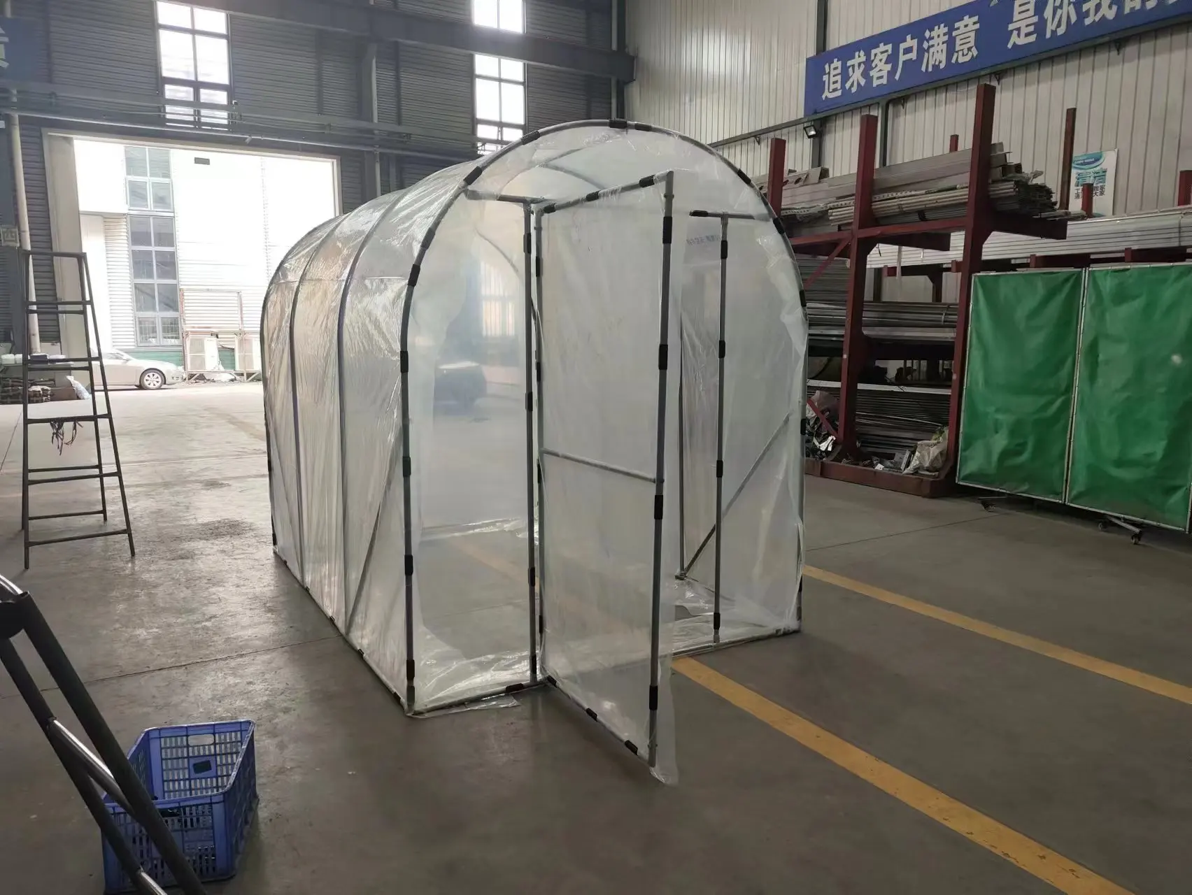 2025 الدفيئة الصغيرة للفواكه والخضروات والدواجن الدفيئات الزراعية PE فيلم بلاستيكي تغطي الزراعة