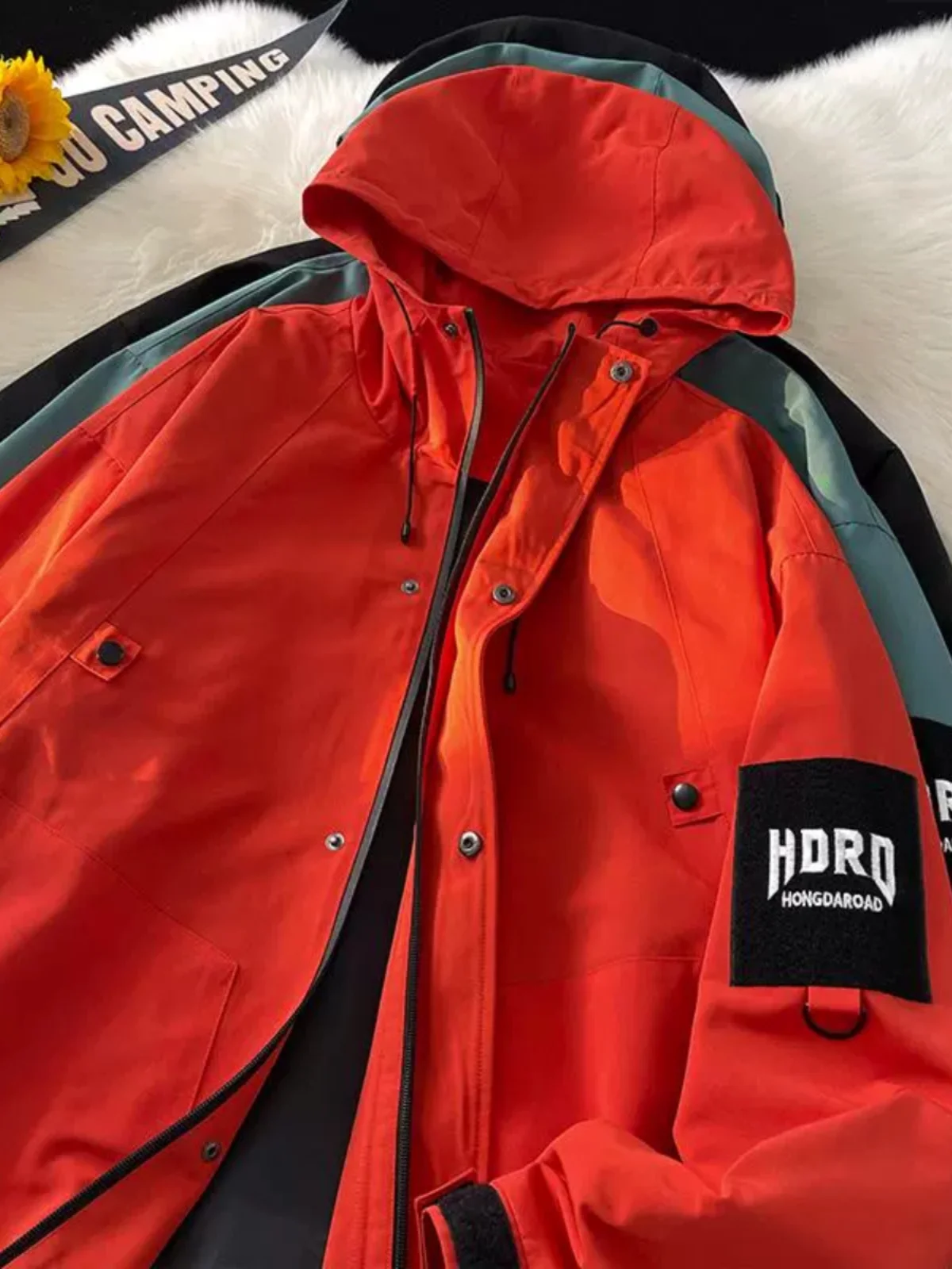 

Men's Outdoor Windproof Jaet Spring Autumn American Functional Workwear Couple's Cycling Clothes Mountain Series