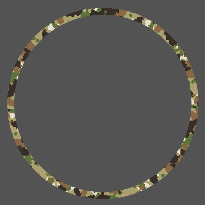 Camouflage MTB Rim Stickers Width 19mm Road Bike Wheel Set Decals Cycling protective Film 26\