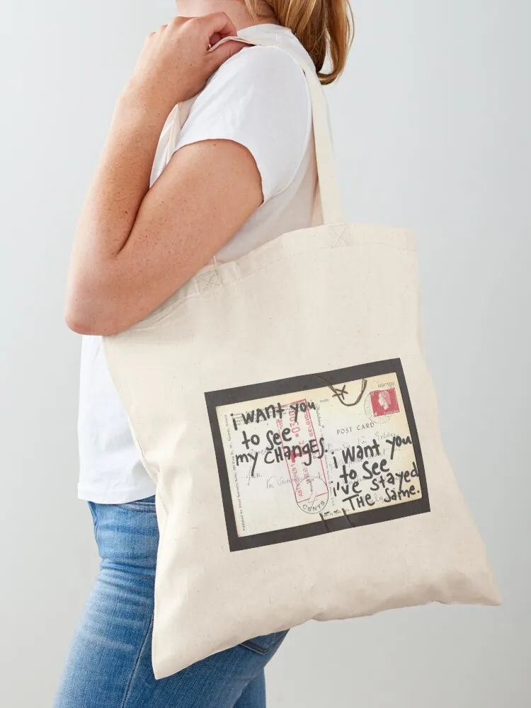 

i've changed, i've stayed the same Tote Bag bags woman 2025 custom canvas bag shopper bags cute pouch bag