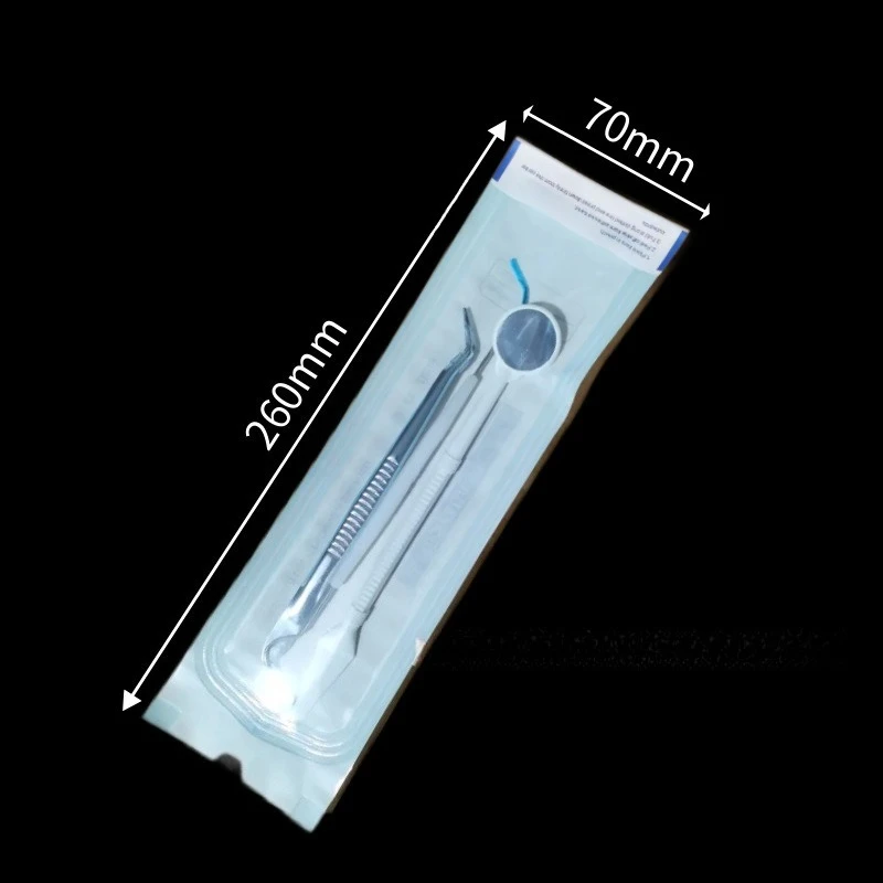 50×3Pcs Stainless Steel Disposable Dental Tool Kit Teeth Tartar Scraper Mouth Mirror Tooth Whitening Oral Hygiene Care Set