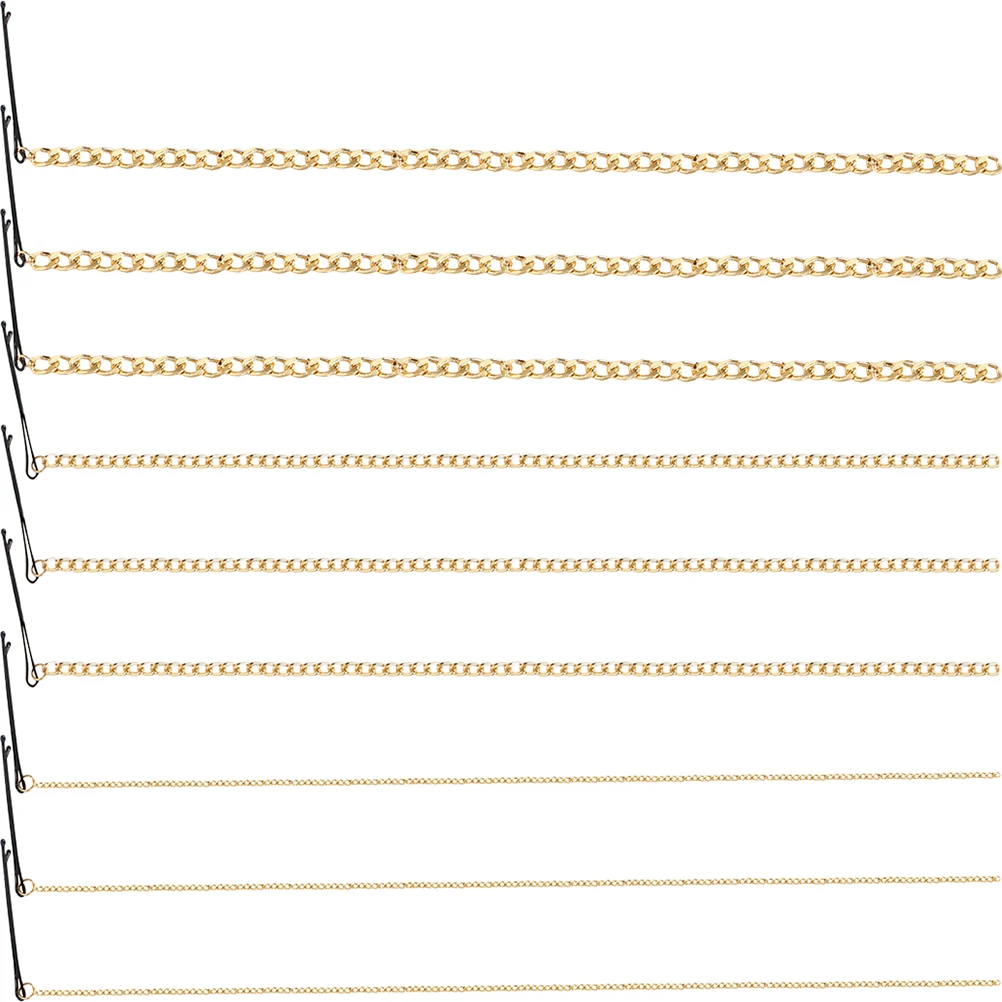 

9Pcs HairChain Women Hair Chain For Women Accessories Thread Prom LongTassel Aluminum Braids Ponytail Hairstyle Durable Shine