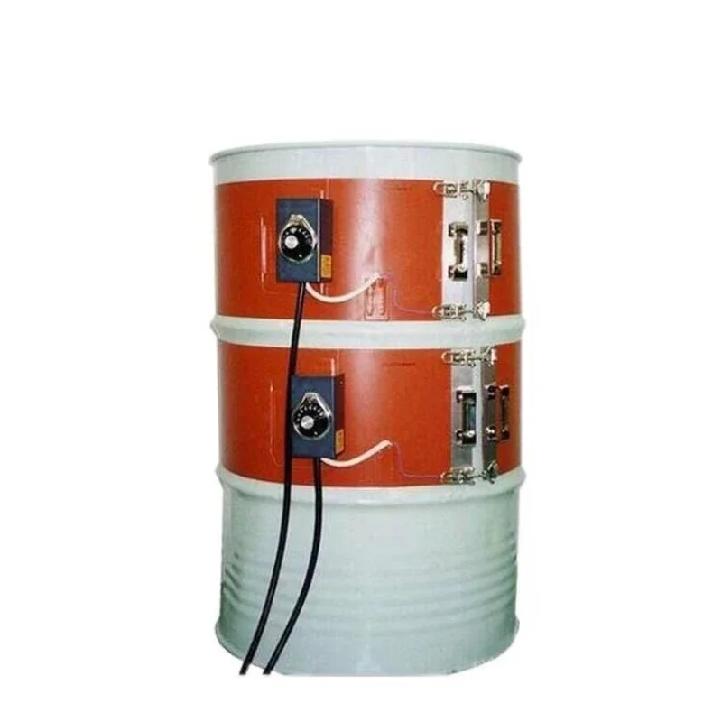 2000W Insulated Silicon Drum Heater WVO Oil Biodiesel Plastic Metal Barrel