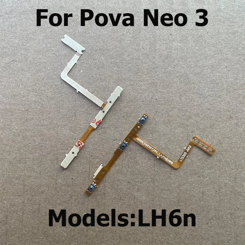 

For Tecno Pova Neo 3 ON OFF Volume Button Control Mute Power Key Ribbon Flex Cable