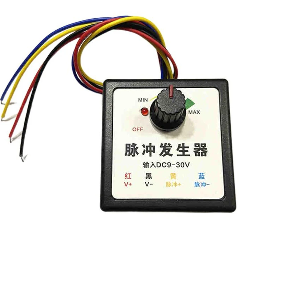 0-20KHZ Knob Motor Speed Adjust Control Module DC9-30V Stepper Motor Speed Controller Pulse Generator Motor Speed Regulator