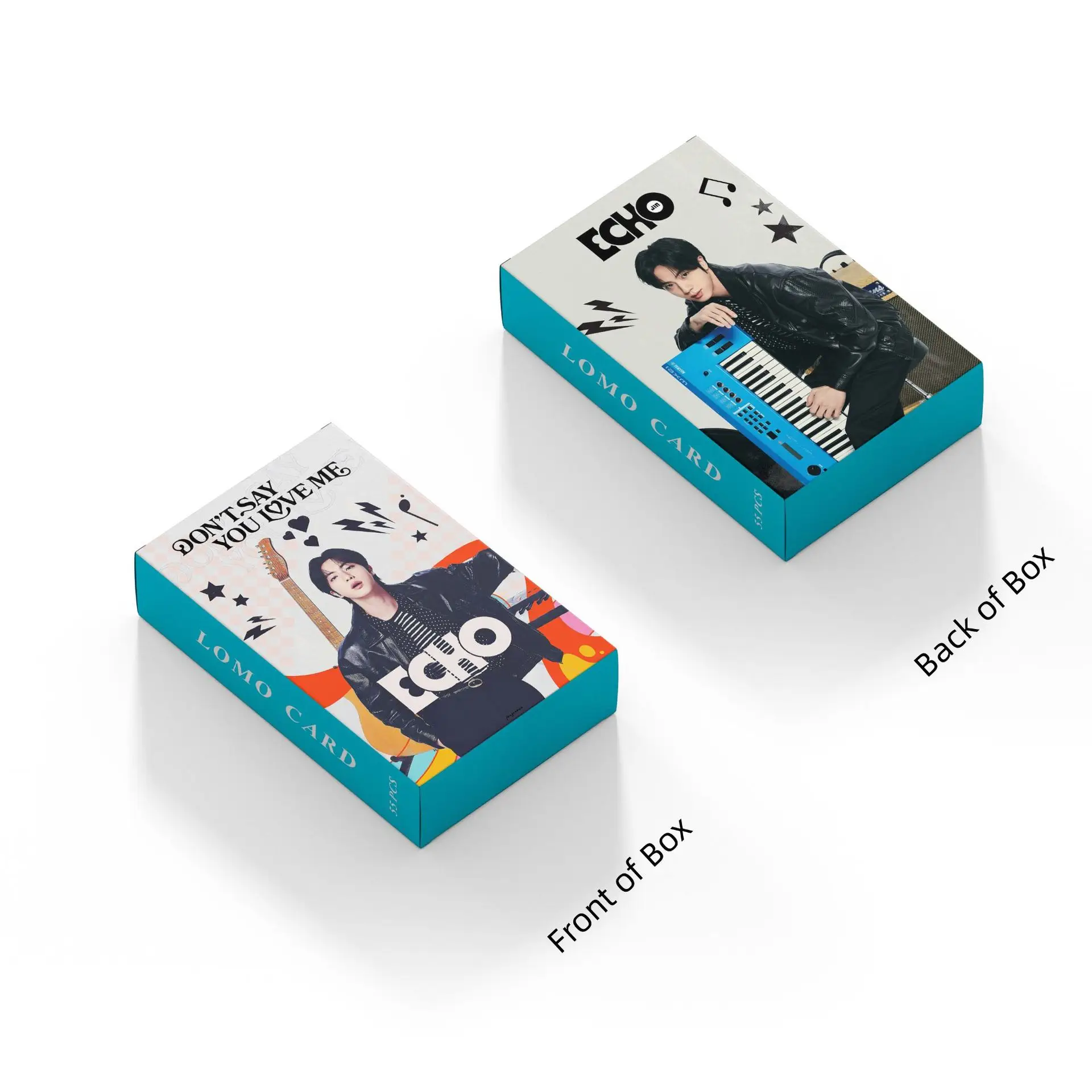 55Pcs Kpop Laser JIN JIMIN Photocards ECHO Lomo Cards Photo Card HD Photo Print Pictures for Fans Collection Gift