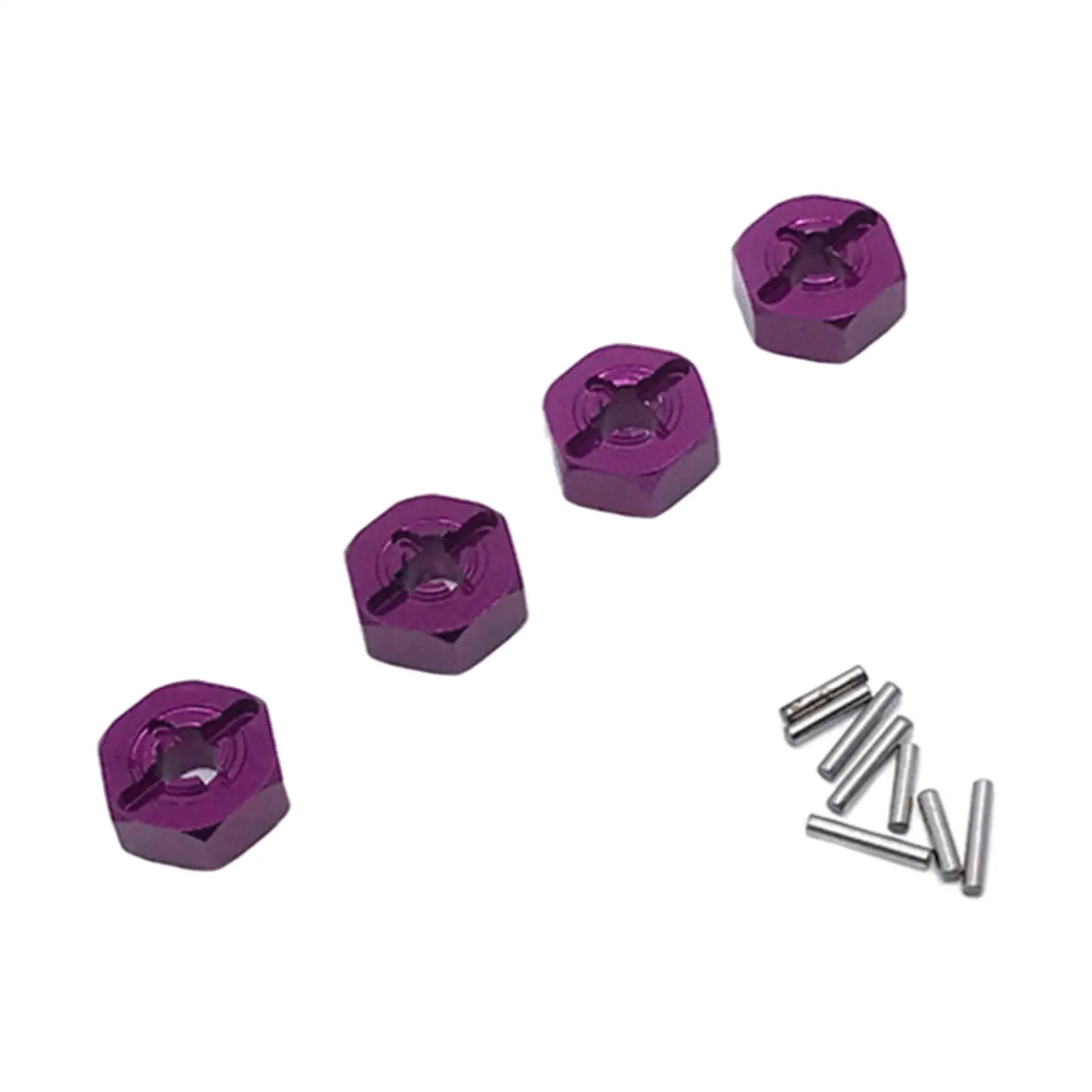 4x RC Car Wheel Convert Adapter to Accessory Parts for 1/14 14400 RC Car