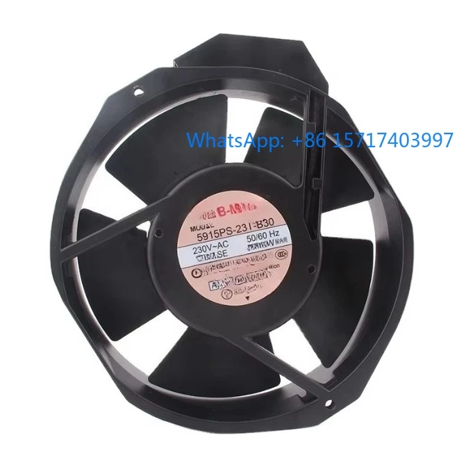 

MAT AC230V 35W DC EC 172*150*38mm 12CM 17238 Ball Axial Flow Variable Frequency Fan 5915PS-23T-B30 Cooling Fan