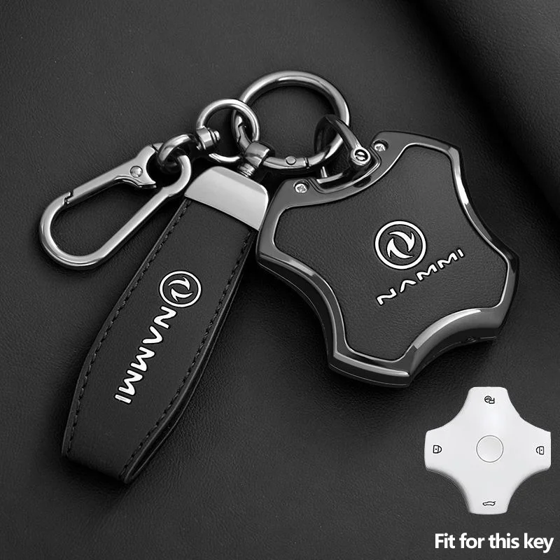 Funda para Llave de Coche para Dongfeng Vigo NAMMI 06 Evolute i-JOY 2025 2026, Llavero, Carcasa Protectora, Anillo, Soporte, Accesorios