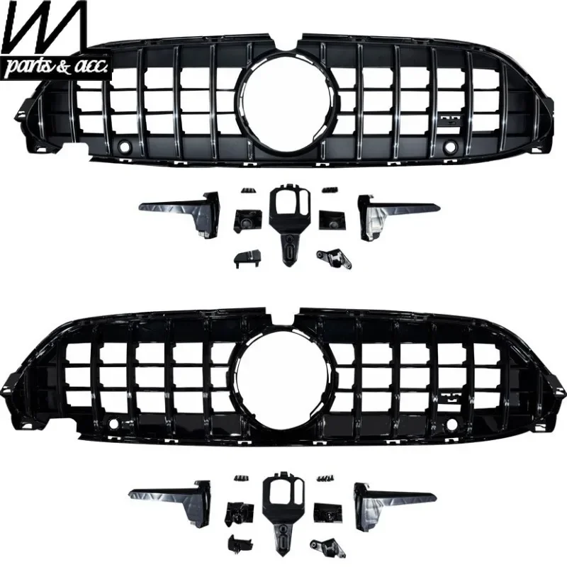 2024 New Grille Styling for Mercedes Benz CLE Class C236 Coupe W236 CLE260 CLE300 2024 GT Grille Front Bumper Mesh ABS Grills