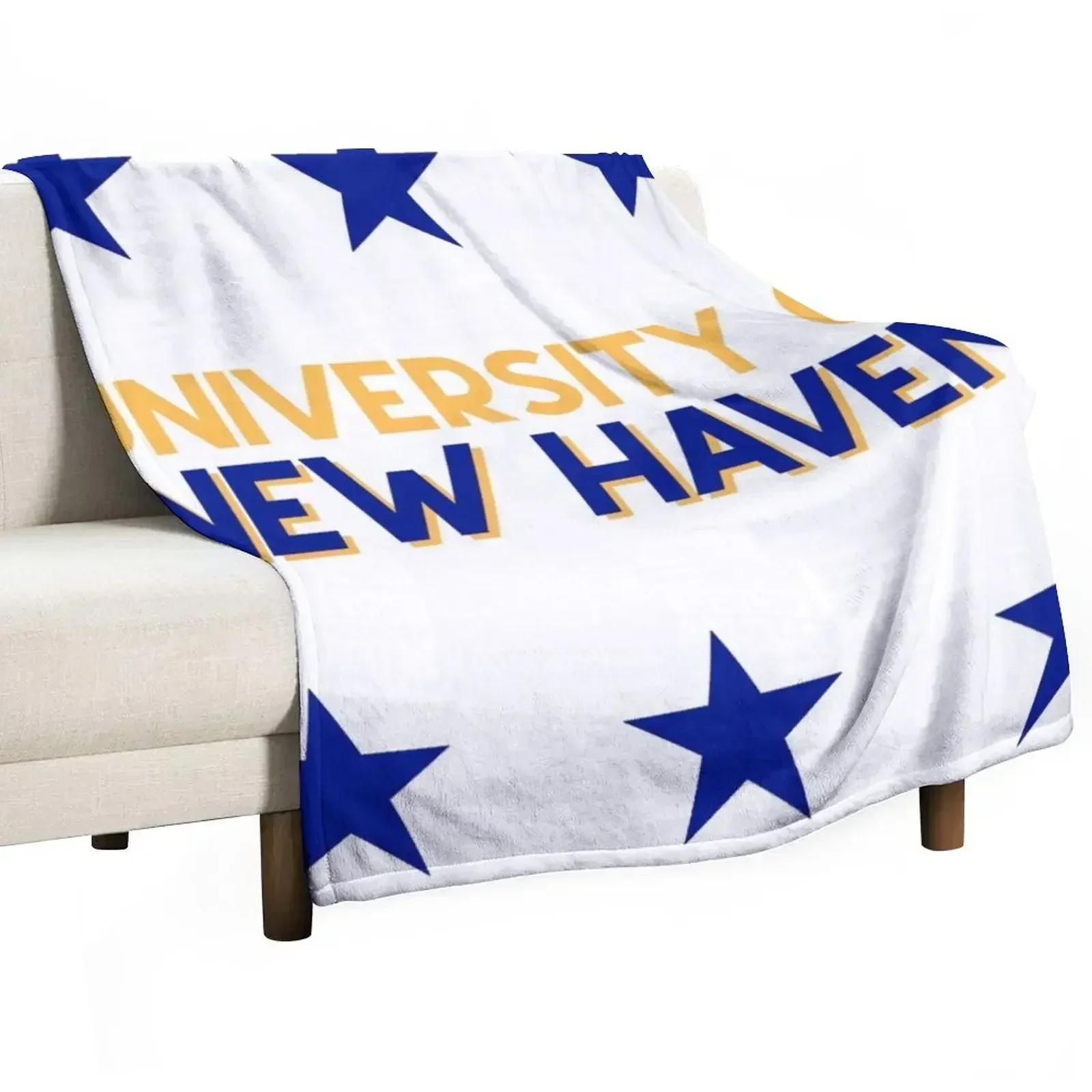 University of New Haven Throw Blanket Blankets For Sofas Hairy Blankets