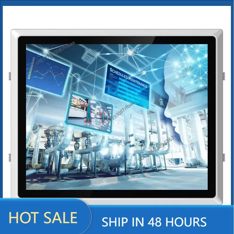 Industrial Processor Medical Laptop 16GB DDR4 RAM LCD Display LPC-FR190-W Board Sip Rugged Portable Mini PC