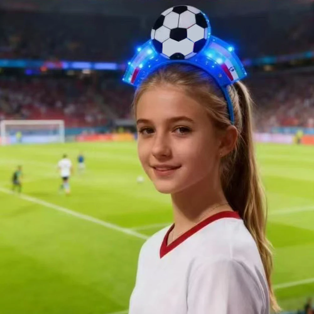 Flagicts Football Fans France glow Flags headband