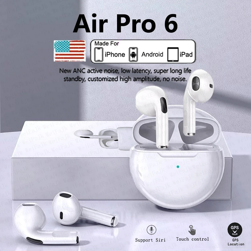 

Original Air Pro TWS Max Wireless Bluetooth Earphones In Ear Earbuds Sports Noise Cancelling Headset For Apple iPhone Headphones